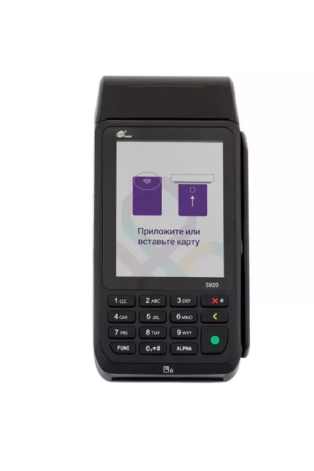 Мобильный POS терминал PAX S920 3G/WiFi/BT CTLS